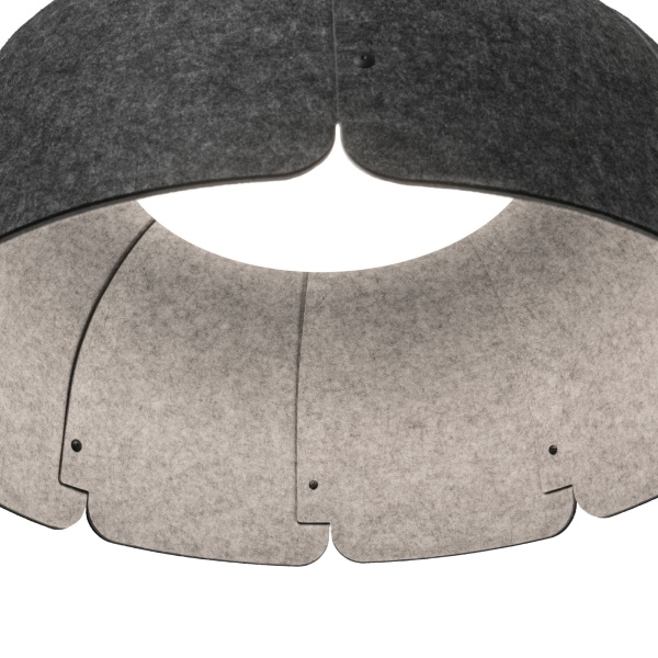 Люстра Mute темно-серая 3000K от интернет-магазина IDODOM.RU