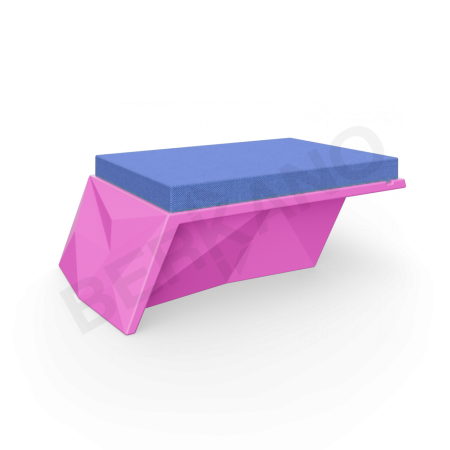 Угловой модуль Quaro с подушками Royal Purple, Navy