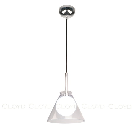 Подвесной светильник Cloyd FLAUNT-B P1 / Ø19 см - хром (арт.10791) от интернет-магазина IDODOM.RU
