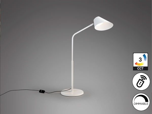 Esino Настольная лампа1L белая от интернет-магазина IDODOM.RU