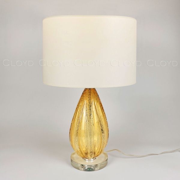 Настольная лампа Cloyd CEREUS-A T1 / крем. - выс. 58 см - янтарн. стекло (арт.30041) от интернет-магазина IDODOM.RU