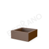 Кашпо Quarter 20 Brown