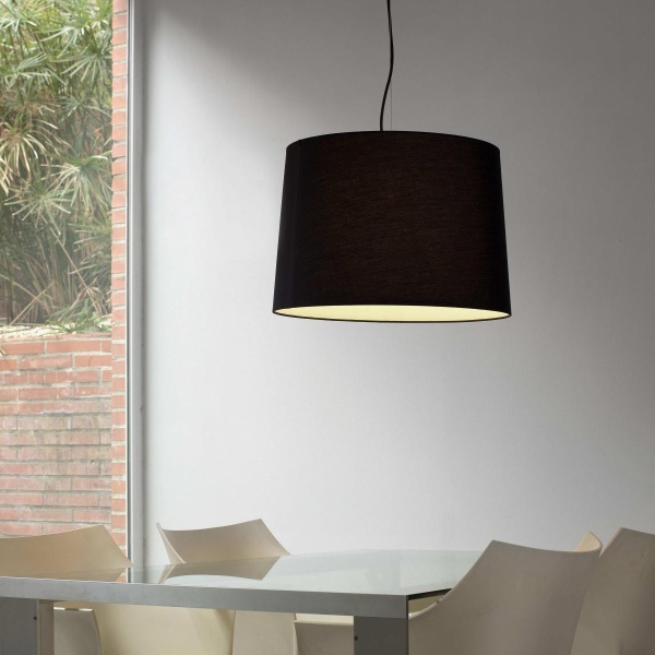 Люстра Gonga черная 1L от интернет-магазина IDODOM.RU