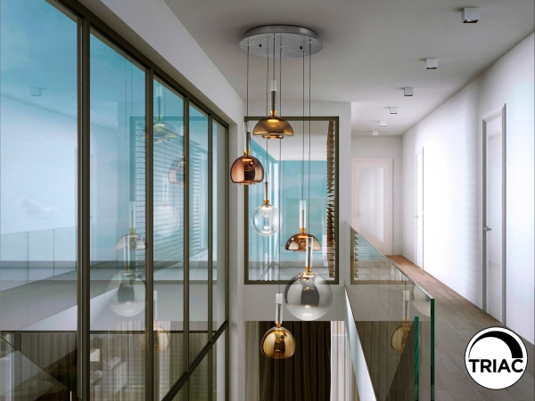 Люстра Charlize 6L разноцветная от интернет-магазина IDODOM.RU