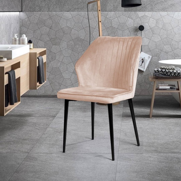 Стул Berg, бархат бежевый 5 от интернет-магазина IDODOM.RU