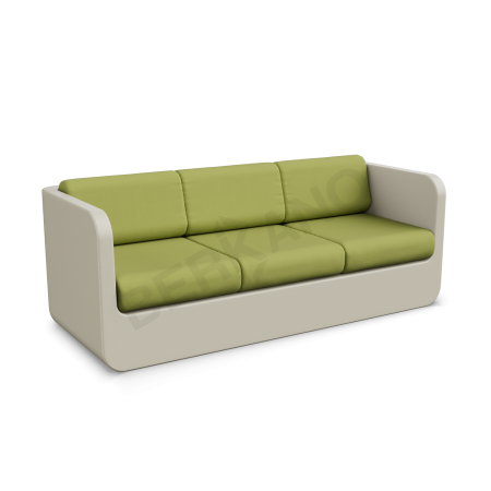 Диван Grace с подушками Bone Brown, Green