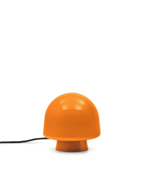 Настольная лампа из оранжевого стекла Reig от интернет-магазина IDODOM.RU