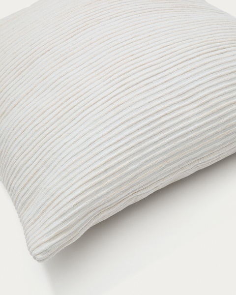 Чехол на подушку Minec бежевый 100% лен 45 x 45 см от интернет-магазина IDODOM.RU