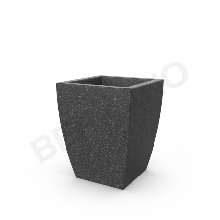 Кашпо Tenero 60 Black Granite