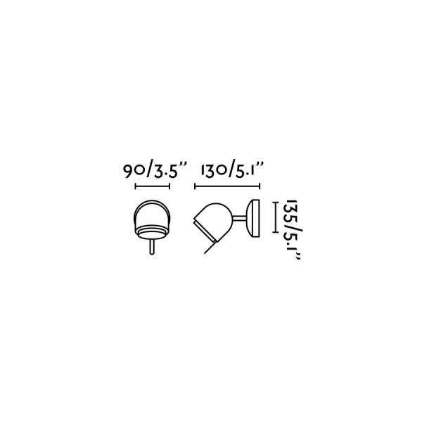 Бра Stone-1 серое от интернет-магазина IDODOM.RU