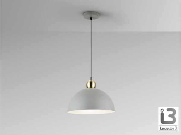 Polo Подвесной светильник 1L светло-серый от интернет-магазина IDODOM.RU