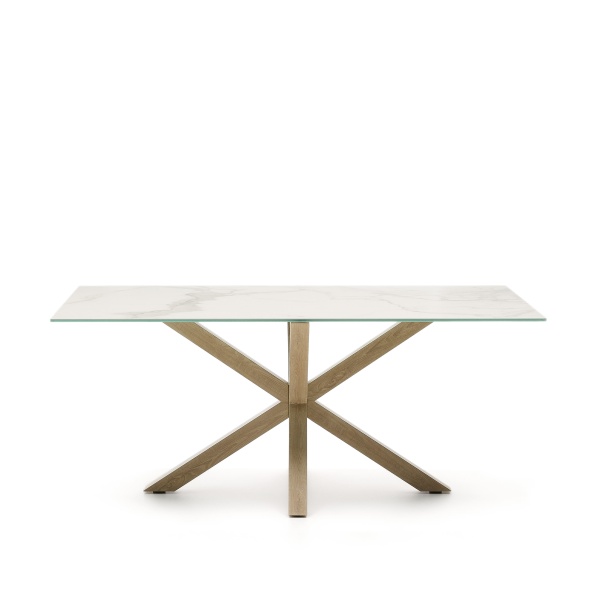 Стол Arya 180x100 керамика Kalos Blanco от интернет-магазина IDODOM.RU