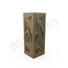 Кашпо Icelandic Vertical DB Sand Granite