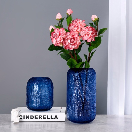 Ваза Cloyd KOWO Vase / выс. 27 см - синее стекло (арт.50020) от интернет-магазина IDODOM.RU