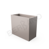 Кашпо Cubric 70*80 DB Cappuccino