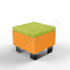 Скамейка Brick 60 Orange, Green