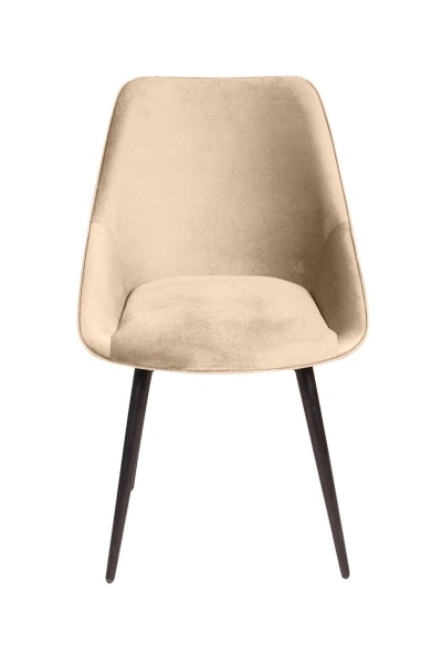 Стул Neo ромб, поворотный на 360 градусов, бархат бежевый 5 /опора конус от интернет-магазина IDODOM.RU