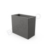 Кашпо Cubric 70*80 DB Gray Granite