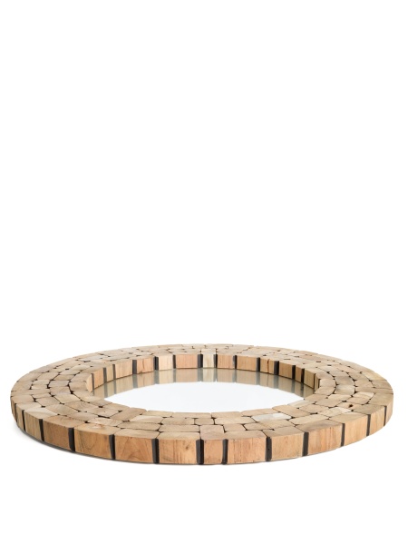 Зеркало Ellipse древесина от интернет-магазина IDODOM.RU