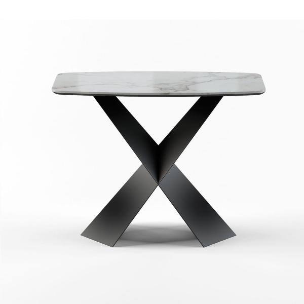 Консоль Tyler 100 керамика глянцевая, белая от интернет-магазина IDODOM.RU