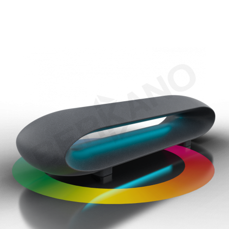 Скамейка Hoop Black Granite RGB