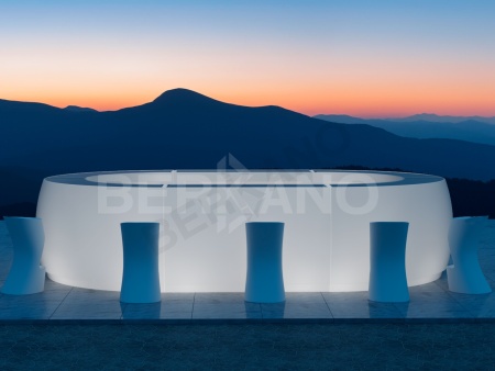 Барная стойка Grace Bar угловая Snow White от интернет-магазина IDODOM.RU