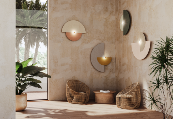 Бра Ghaban A1086 черный металл с тканевым диском 1086/60 см от интернет-магазина IDODOM.RU