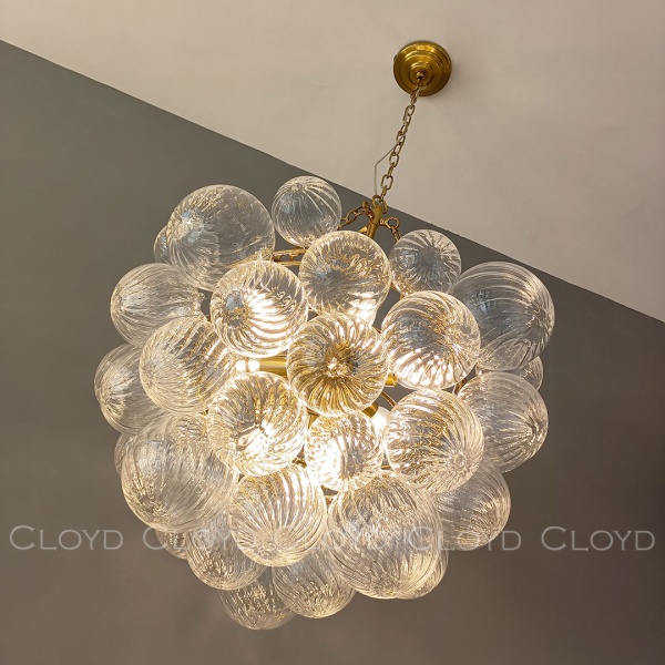 Люстра Cloyd MORRA C5 / Ø60 см - латунь (арт.11639) от интернет-магазина IDODOM.RU