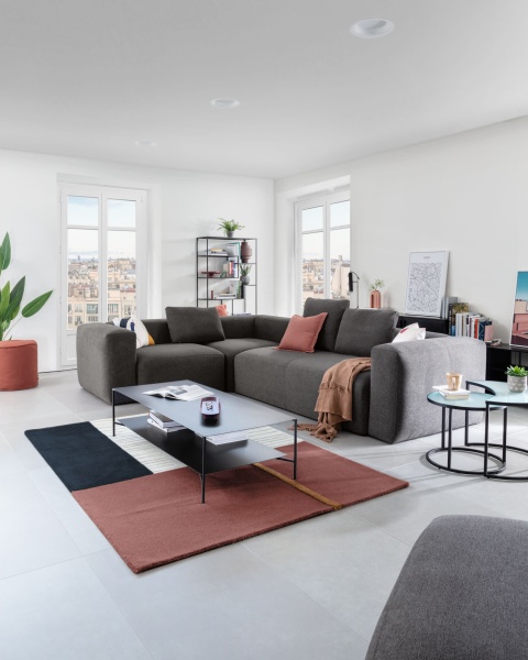 Набор из 2 приставных столиков Bast Ø 65 cm / Ø 47 cm от интернет-магазина IDODOM.RU