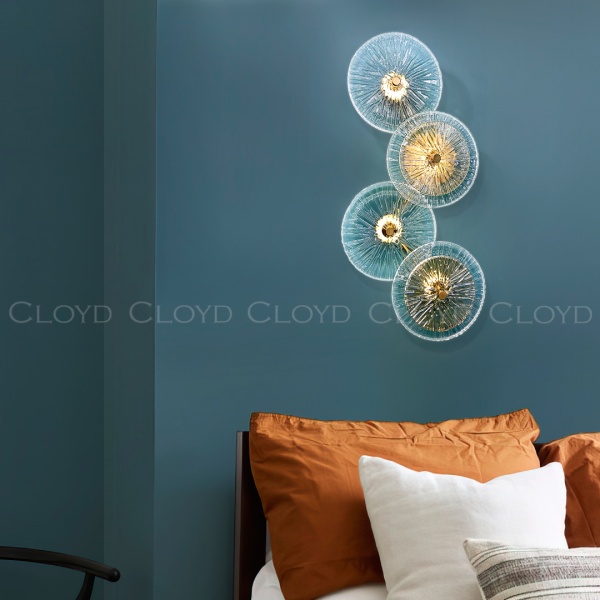 Бра Cloyd HELION-A W4 / выс. 62 см - латунь (арт.20160) от интернет-магазина IDODOM.RU