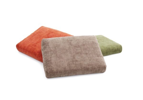 Подушка из цельной пены, цельнокроеная, со съемным чехлом, 65/50/10 - Бостон