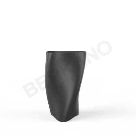 Кашпо Twist 90 DB Black Granite