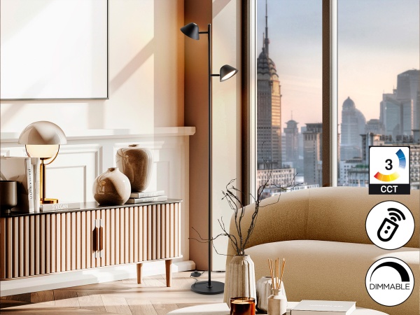 Taros Торшер 2L черный от интернет-магазина IDODOM.RU