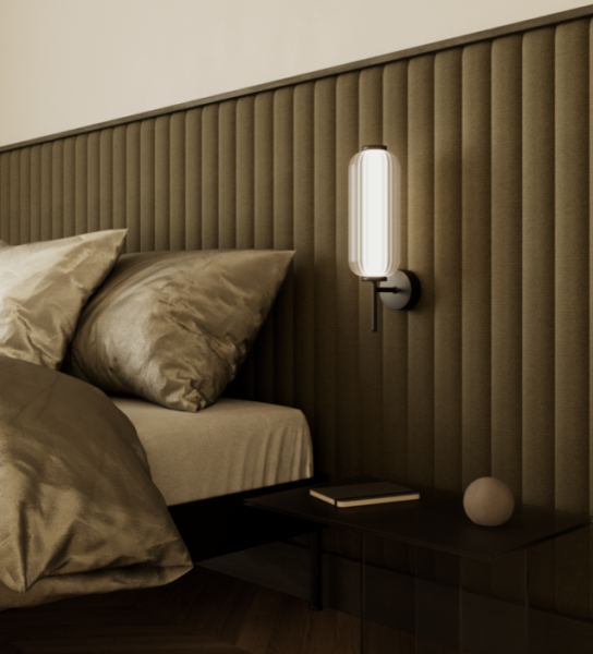 Настенный светильник Elma черный от интернет-магазина IDODOM.RU