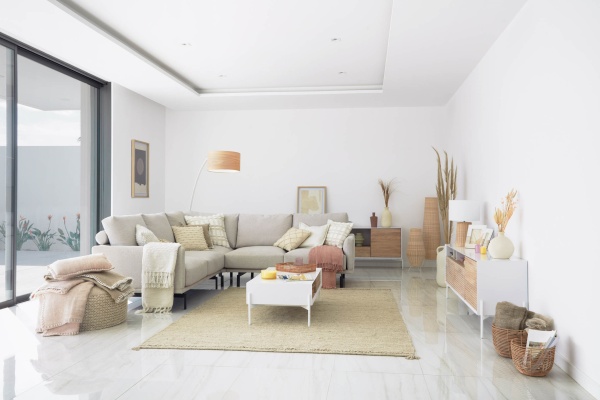 Ковер Carime бежевый 200 x 300 см от интернет-магазина IDODOM.RU