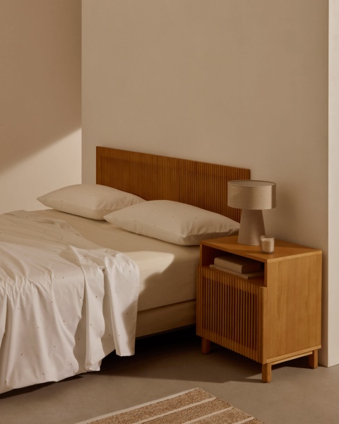 Настольная лампа Algaida серая ткань от интернет-магазина IDODOM.RU