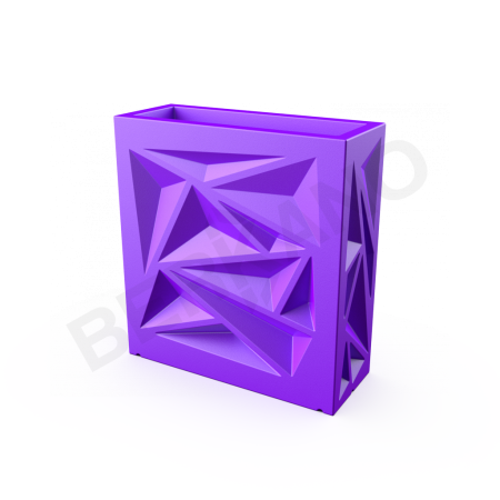 Кашпо Icelandic Square DB Deep Violet