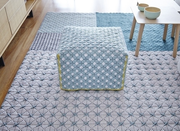 Пуф маленький Silai Celadon от интернет-магазина IDODOM.RU