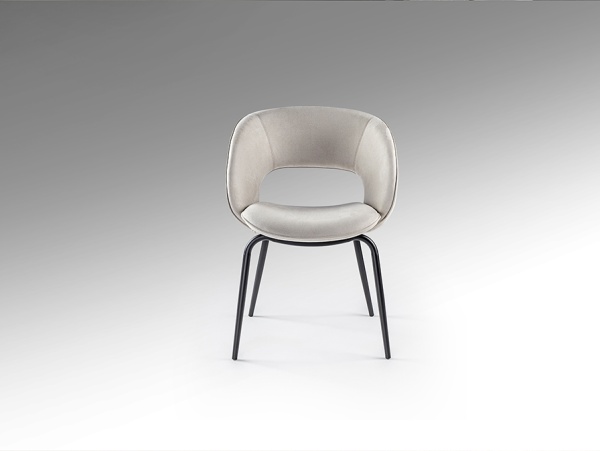 Nim Стул каменно-серый/черный от интернет-магазина IDODOM.RU