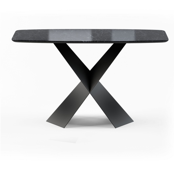 Консоль Tyler 130 керамика глянцевая, черная от интернет-магазина IDODOM.RU