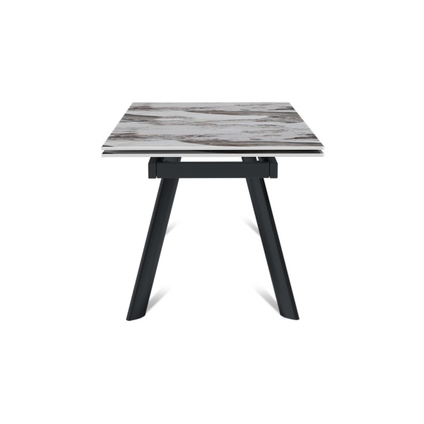 Стол раскладной Stone (140+40+40), керамика глянцевая Pandora от интернет-магазина IDODOM.RU