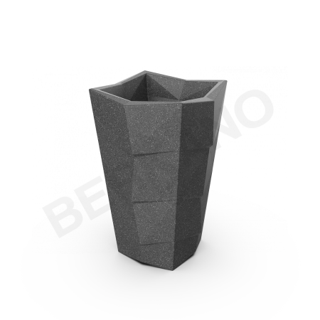 Кашпо Agava 100 DB Black Granite