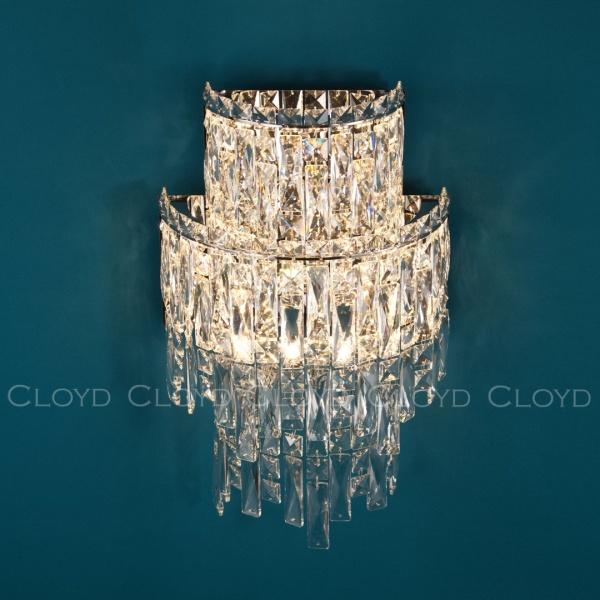 Бра Cloyd ANTREA-A W2 / выс. 48 см - хром (арт.20340) от интернет-магазина IDODOM.RU