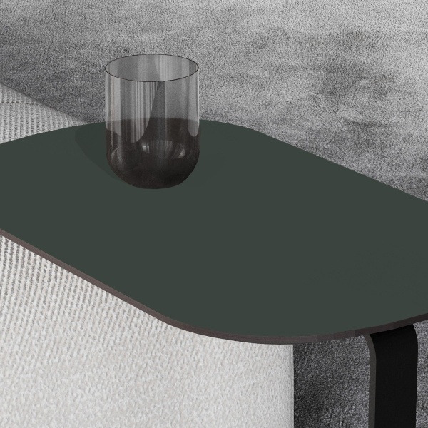 Журнальный столик приставной Side пластик зеленый от интернет-магазина IDODOM.RU