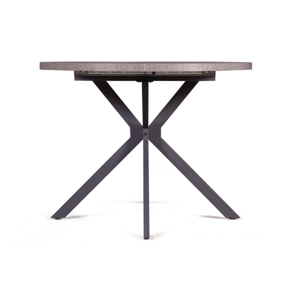 Стол круглый Vegas раздвижной (100+40) камень темный от интернет-магазина IDODOM.RU