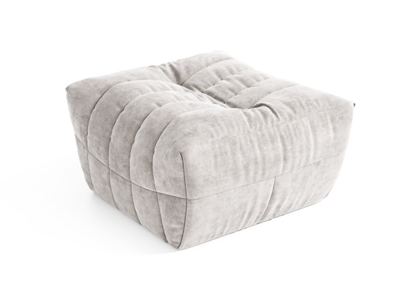 Пуф ДеФранс™️ Слим 70/70 - Эконом микровелюр