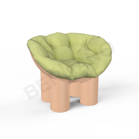 Кресло SLON Kids Terracotta, Green