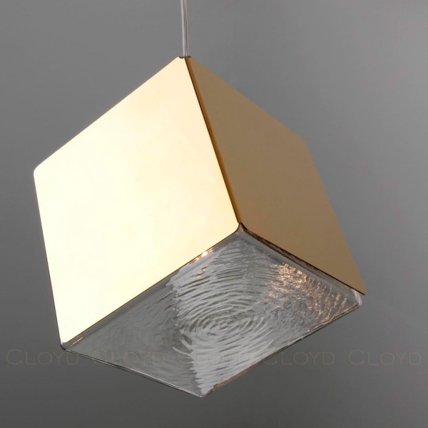 Подвесной светильник Cloyd CUBIT P1 / золото (арт.11045) от интернет-магазина IDODOM.RU