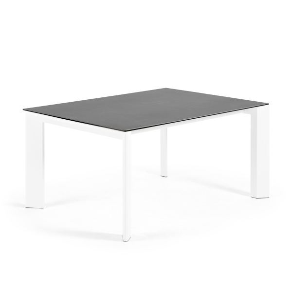 Стол Atta 160 (220) x90 белый керамический от интернет-магазина IDODOM.RU