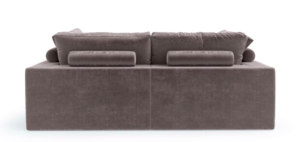 Диван Элизиум прямой двухместный - Эконом микровелюр